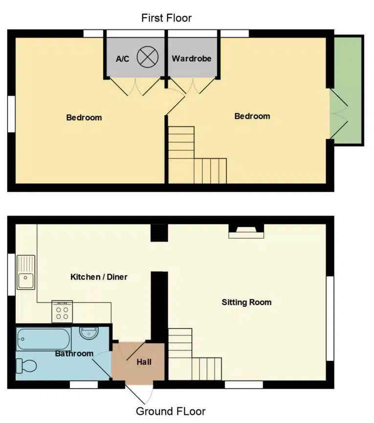 Stable Cottage Floor Plan